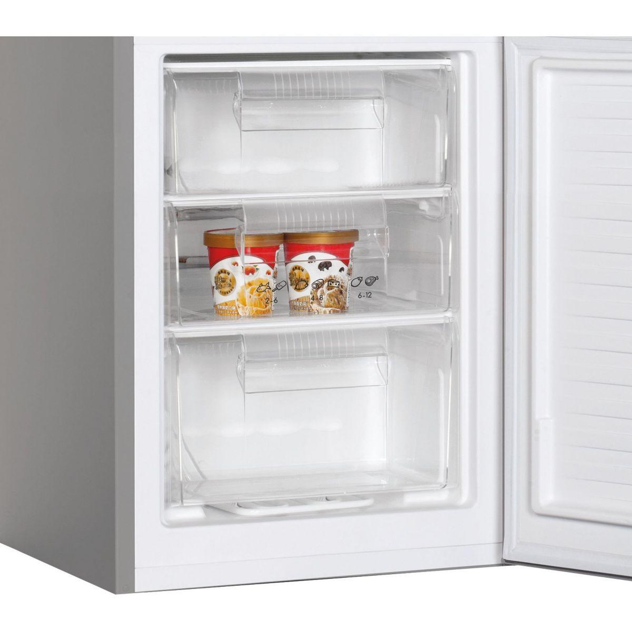 Voir la diapositive 3 : Candy Réfrigérateur combiné CCG1S 518EWX