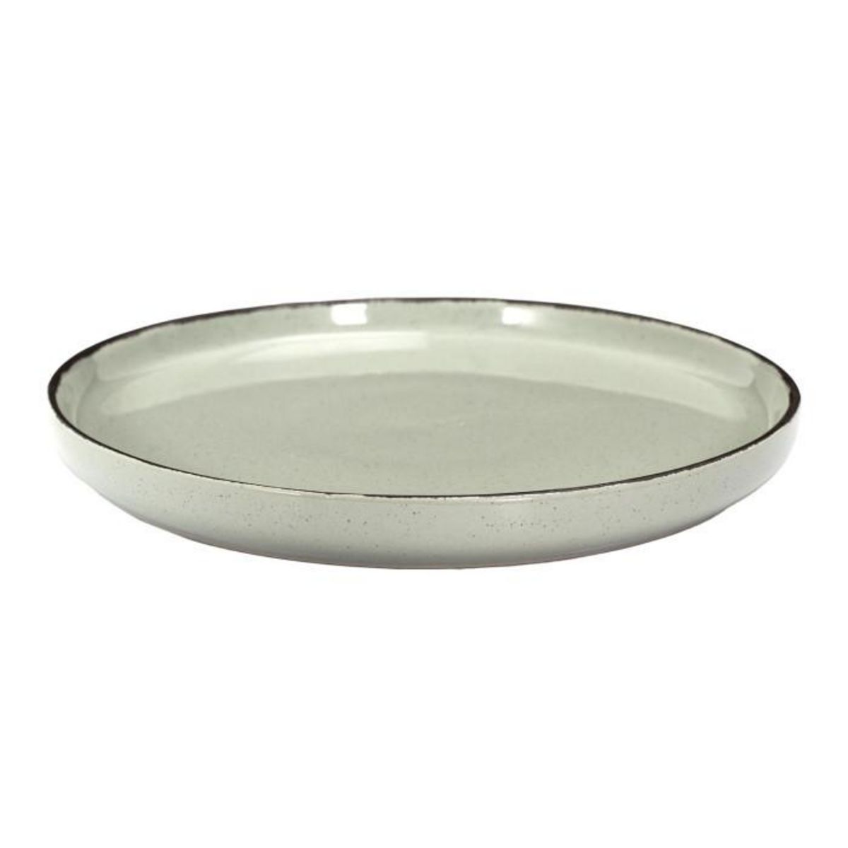 Paris Prix Service de Table 12 Pièces  Grès du Temps  27cm Vert