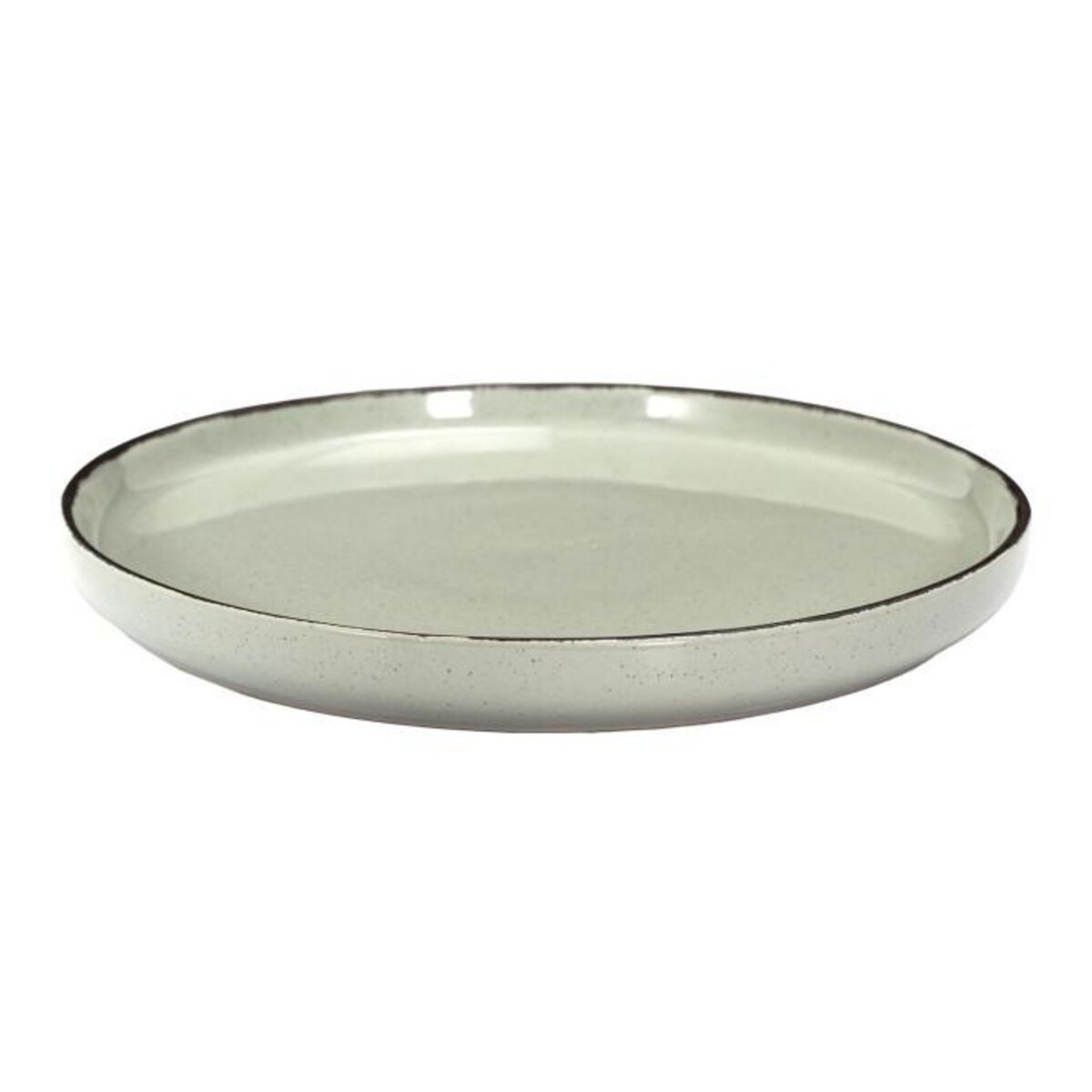 Paris Prix Service de Table 12 Pièces  Grès du Temps  27cm Vert