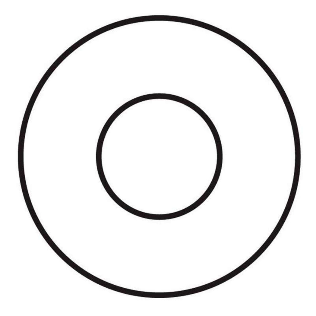  Rondelle zinguée type M Vissal 4x10mm ép:0,8mm  lot de 70 rondelles