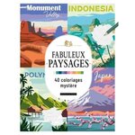 FABULEUX PAYSAGES. 40 COLORIAGES MYSTERE, Dessain et Tolra