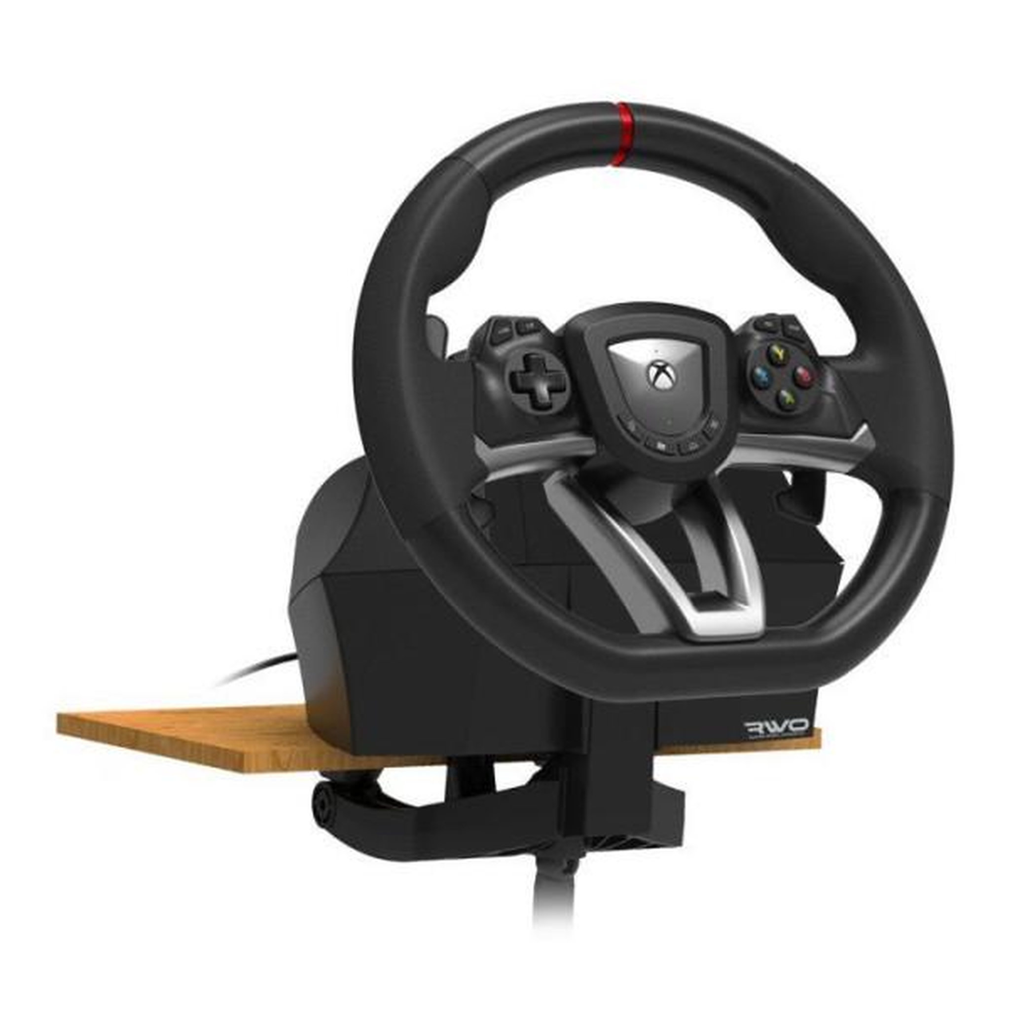 Voir la diapositive 3 : HORI Volant de course - hori - overdrive - pédales incluses - compatible pc et xbox - noir
