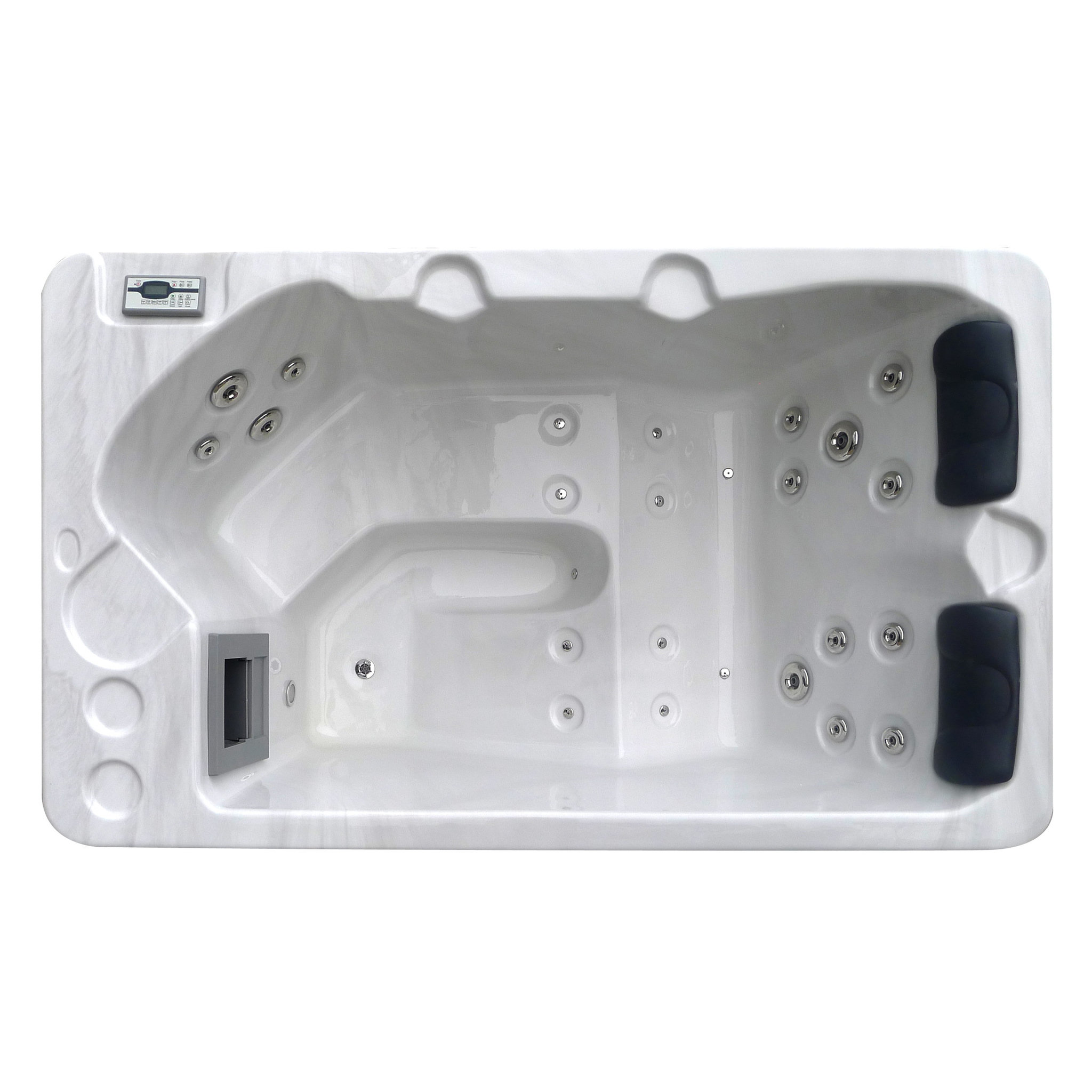 Voir la diapositive 3 : WATERCLIP Spa jacuzzi 3 places KAWAY