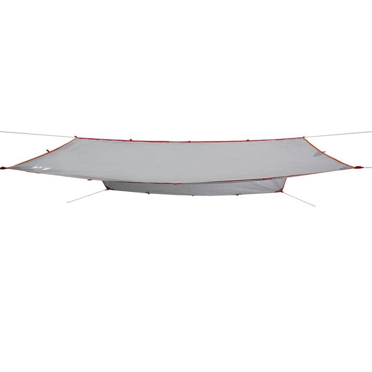 VIDAXL Bache de camping gris et orange 360x294 cm impermeable