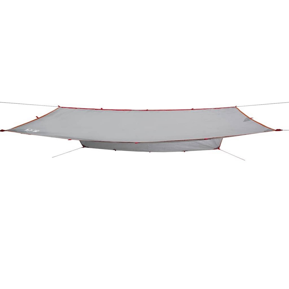 VIDAXL Bache de camping gris et orange 360x294 cm impermeable