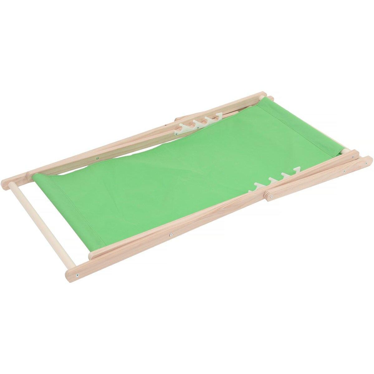 Habitat et Jardin Lot de 2 transats en bois  Chilienne  - 107 x 56.5 x 81 cm - Vert