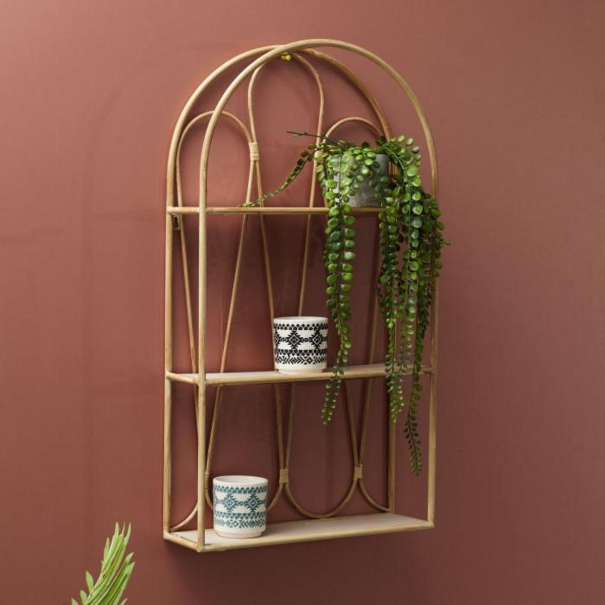 Paris Prix Étagère Murale Arche  Java  73cm Naturel