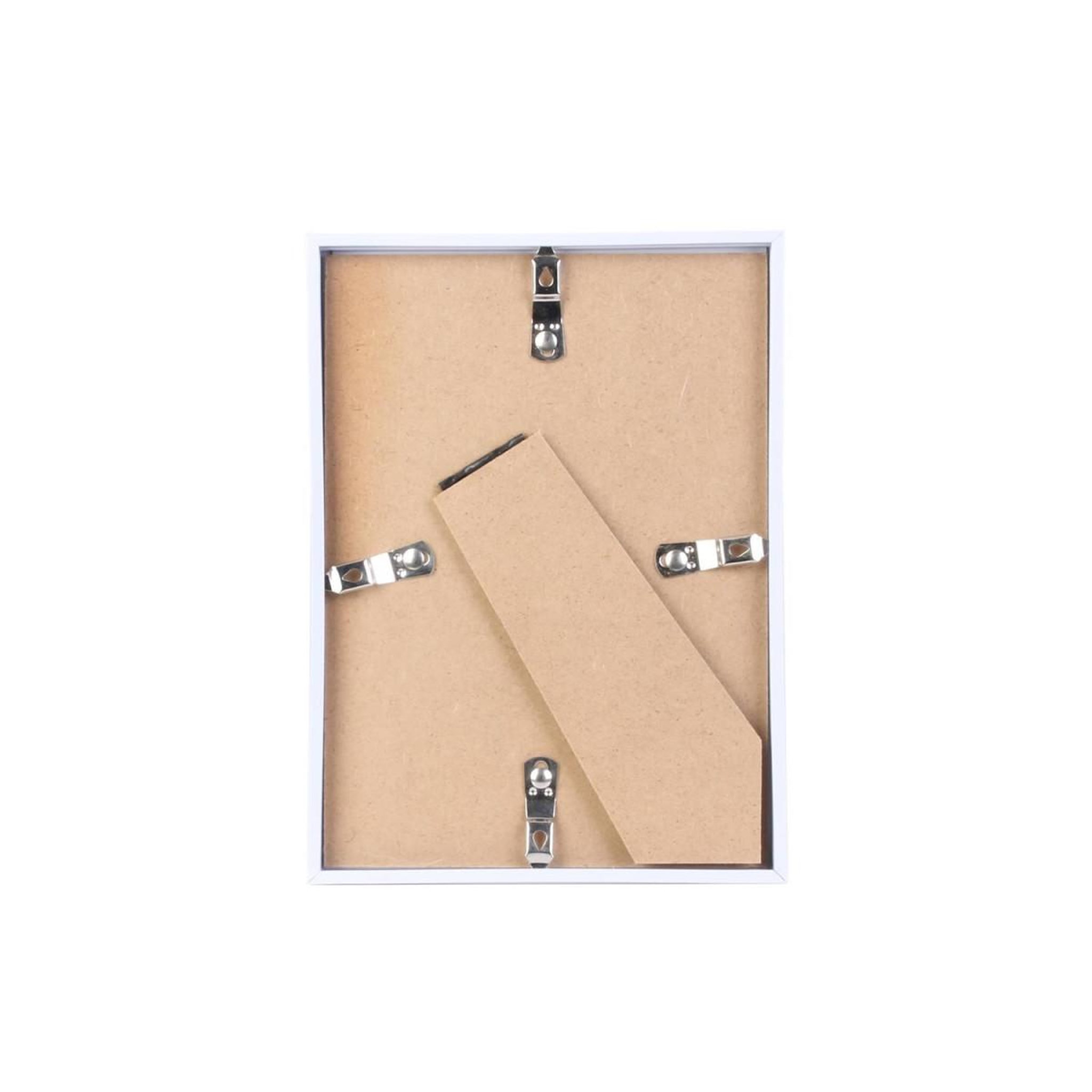 Voir la diapositive 3 : The Home Deco Factory Cadre Photo Design  Be Happy  13x18cm Blanc