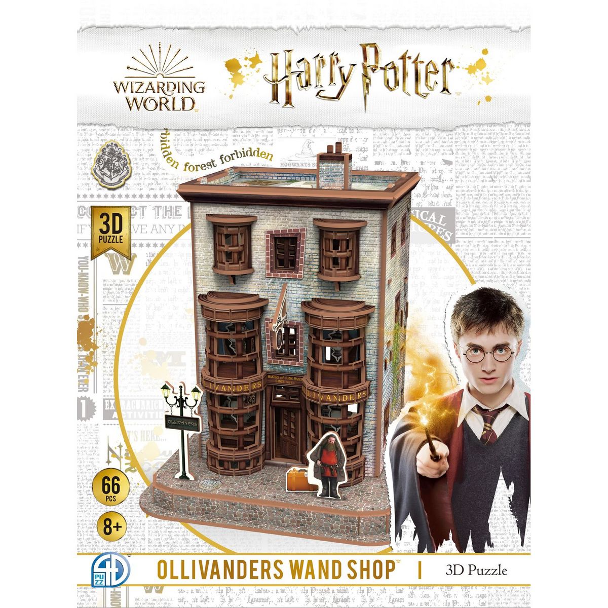 ASMODEE Harry Potter - 4D modèle Kit HP - Fabricants de baguettes 