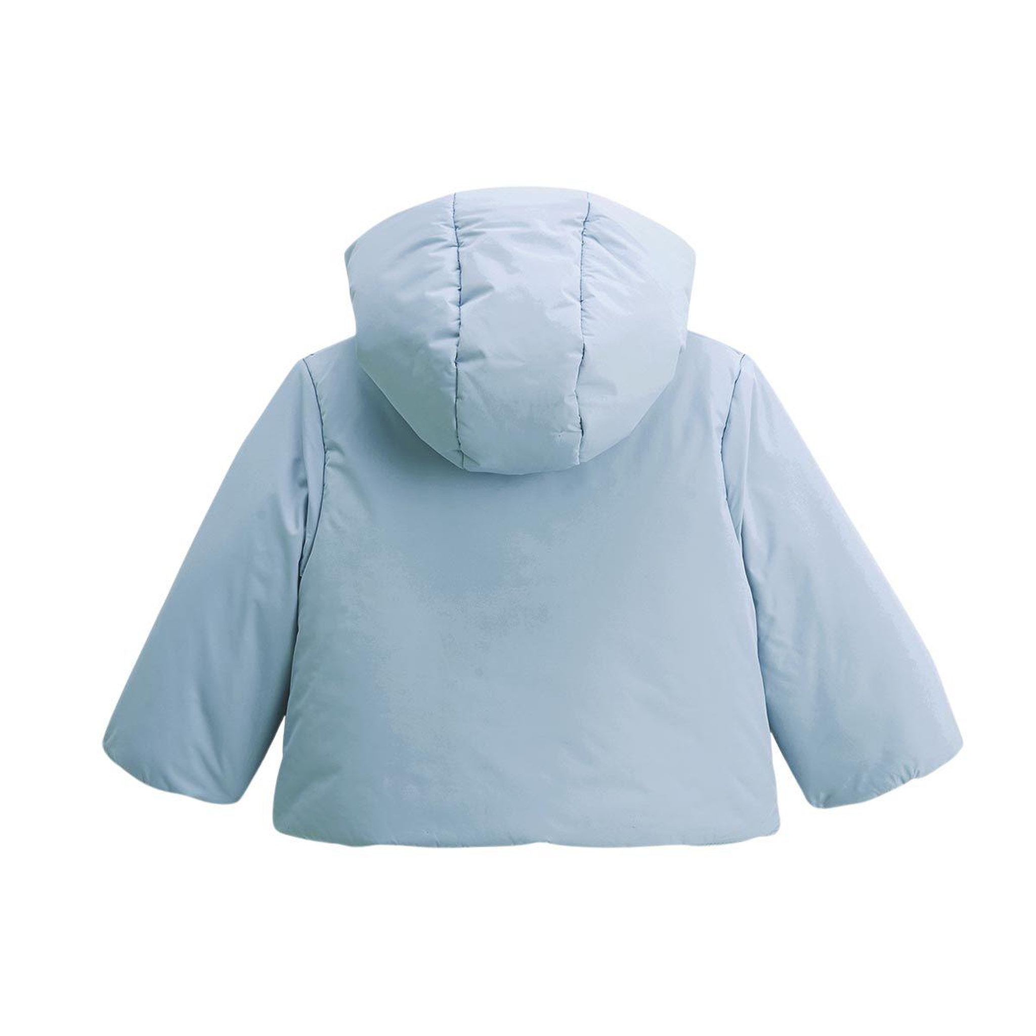 Voir la diapositive 2 : Petit Béguin Doudoune bébé imperméable doublée sherpa avec capuche nino