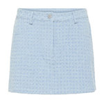 Pieces Jupe Courte  Femme Pieces Denim Skirt. Coloris disponibles : Bleu