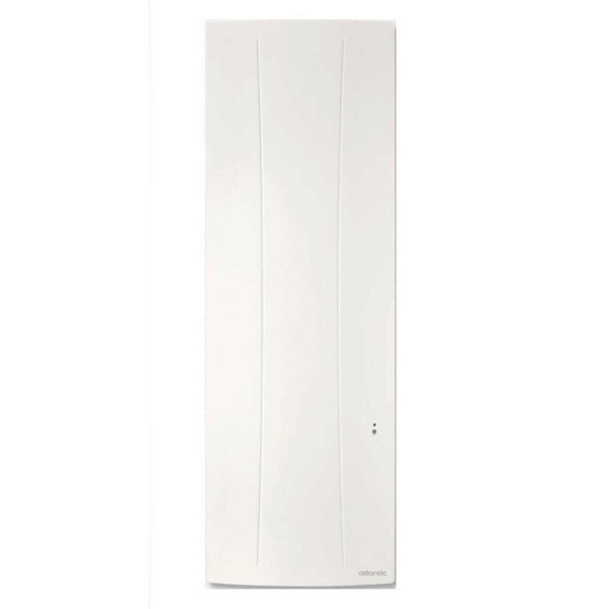 Atlantic Radiateur chaleur 1000W AGILIA vertical pilotage intelligent connecté blanc carat ATLANTIC 518416