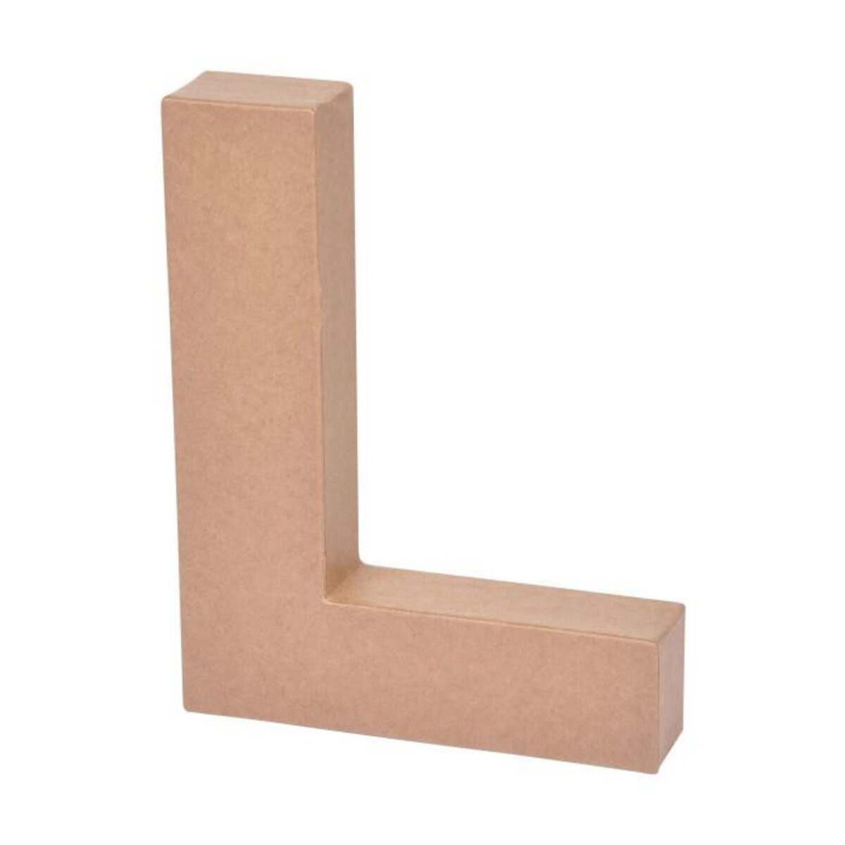 Paris Prix Décoration Murale  Lettres Carton L  18cm Naturel