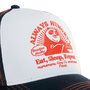 Voir la diapositive 2 : CAPSLAB Casquette Trucker avec logo brodé et filet  Kung Fu Panda Take Away