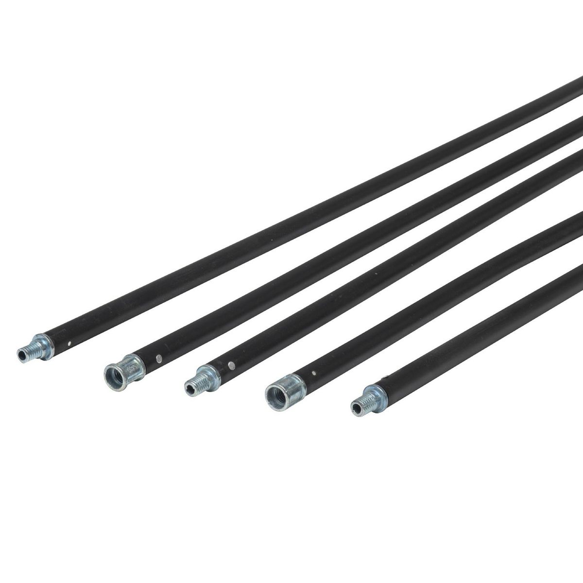 WERKAPRO Lot de ramoneur 7m + 1 hérisson acier 250mm WERKA PRO