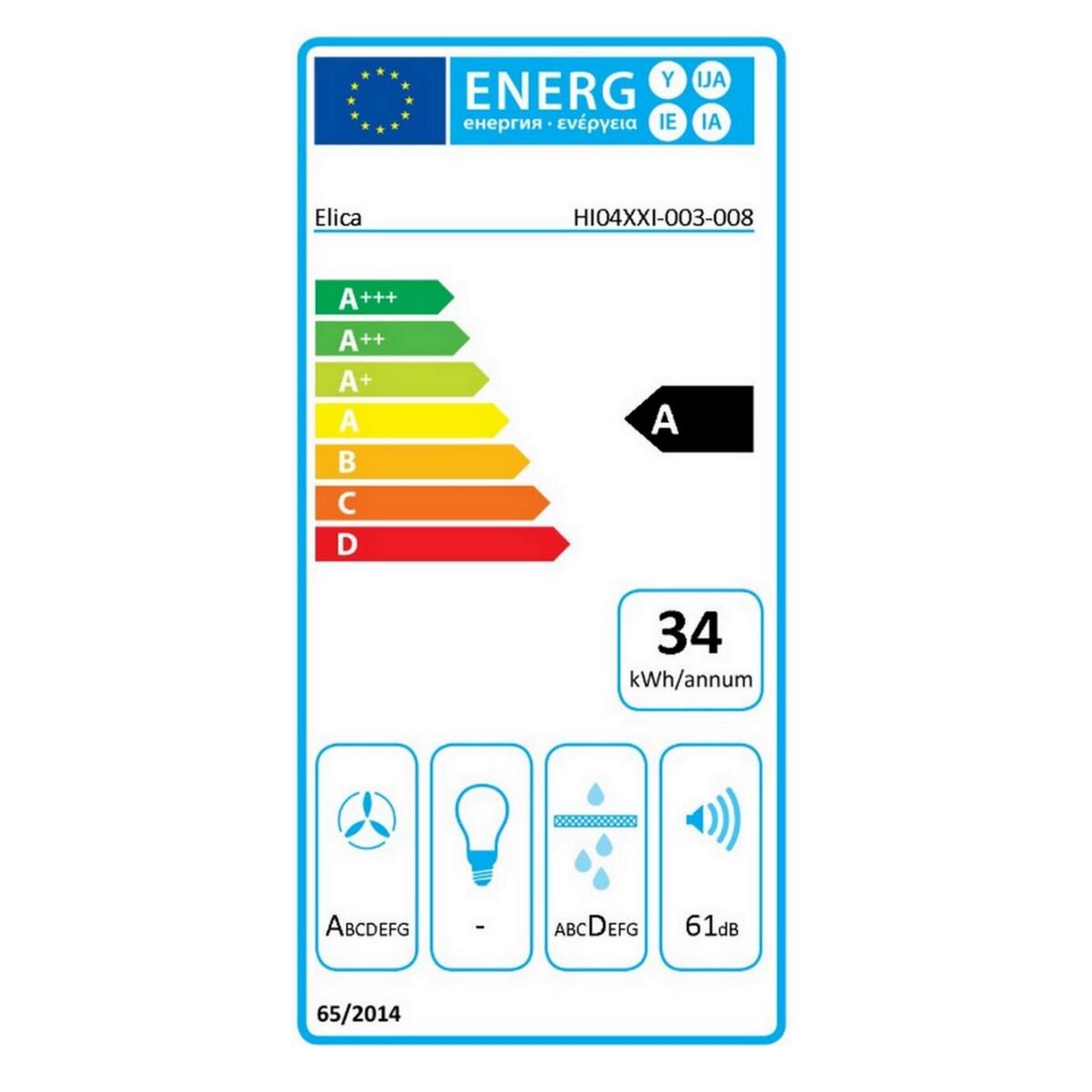 ELICA Table de cuisson induction aspirante 60cm 4feux 7400w noir - NIKOLATESLAVELVETBLFBO60