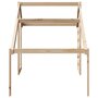 Voir la diapositive 5 : VIDAXL Toit de lit pour enfants 198x87x113 cm bois de pin massif