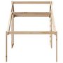 Voir la diapositive 5 : VIDAXL Toit de lit pour enfants 198x87x113 cm bois de pin massif