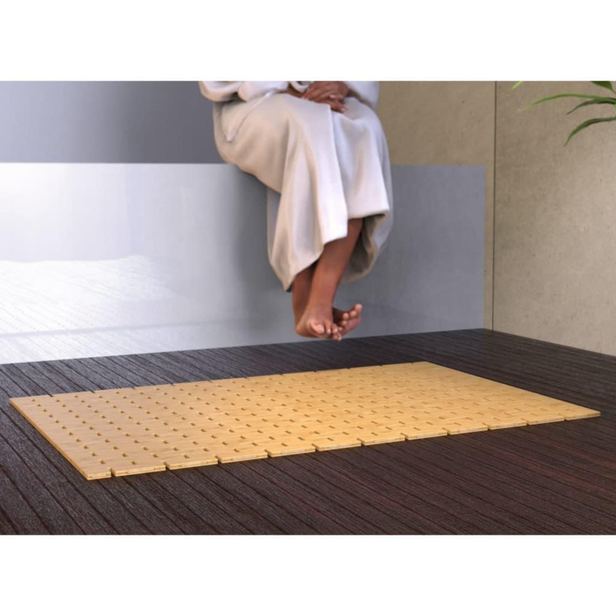 EISL EISL Tapis de salle de bain Bambou 50x70 cm