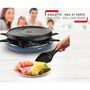 Voir la diapositive 3 : TEFAL Appareil à raclette 8 personnes 1050w + gril + crêpière - re310401