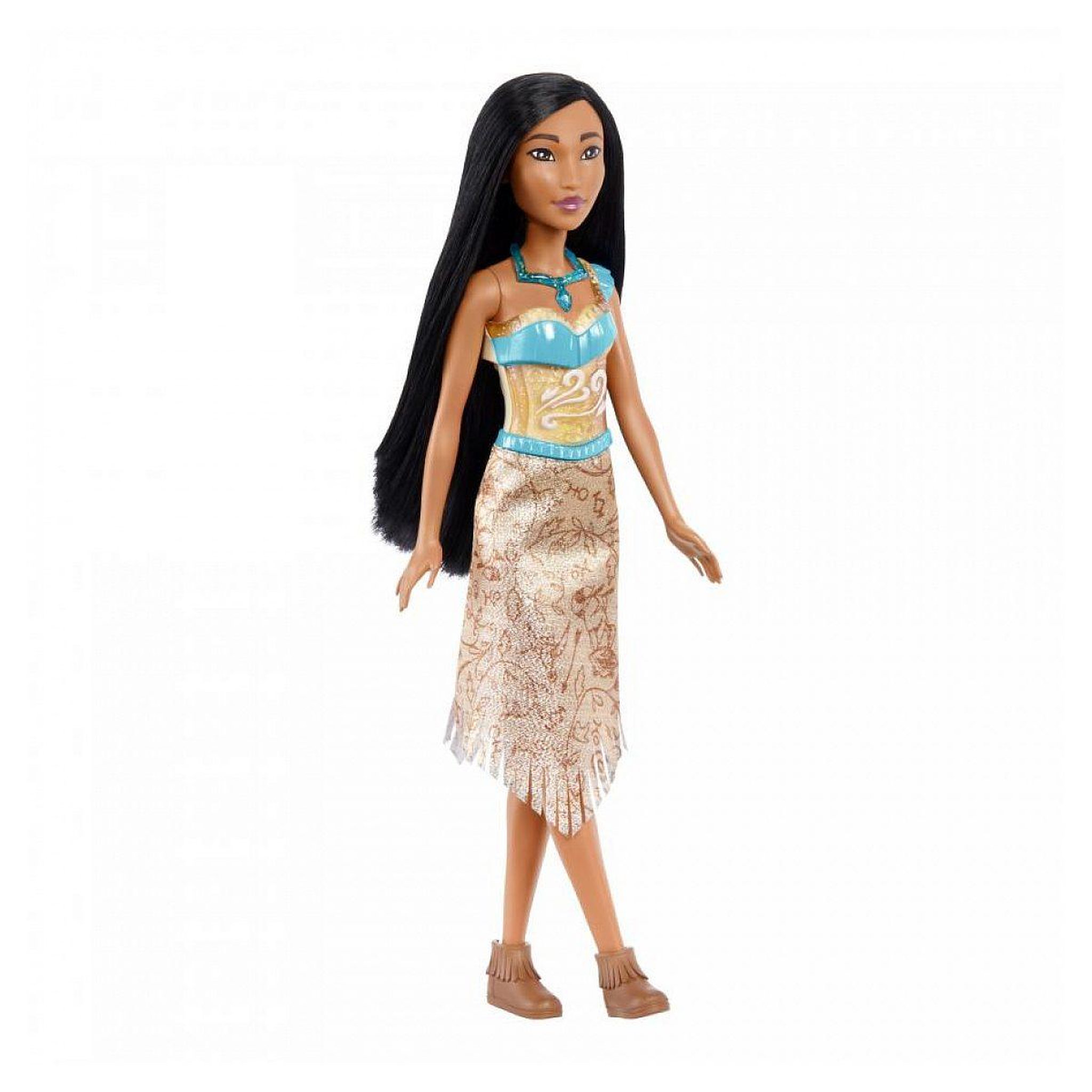 Voir la diapositive 4 : MATTEL Disney princesses - poupee pocahontas avec vetements et accessoires