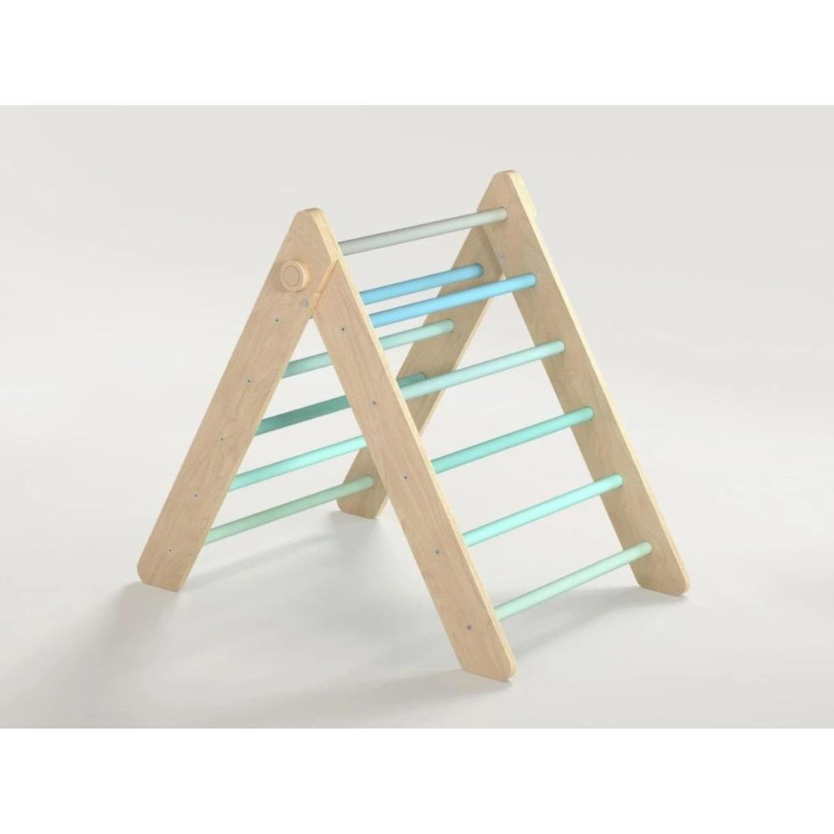 ELIS DESIGN Triangle Pikler Montessori bleu