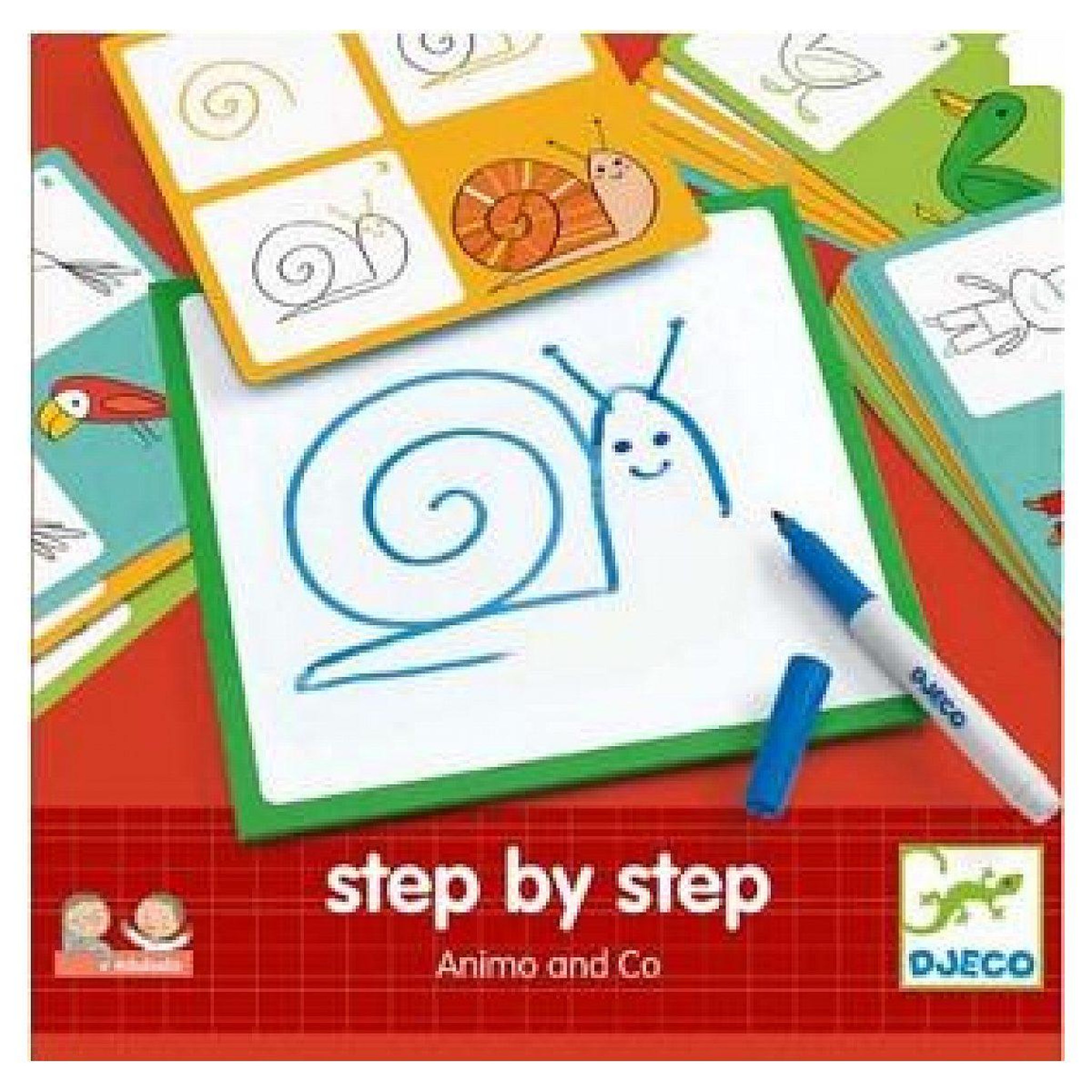 Djeco Step by step animals and co