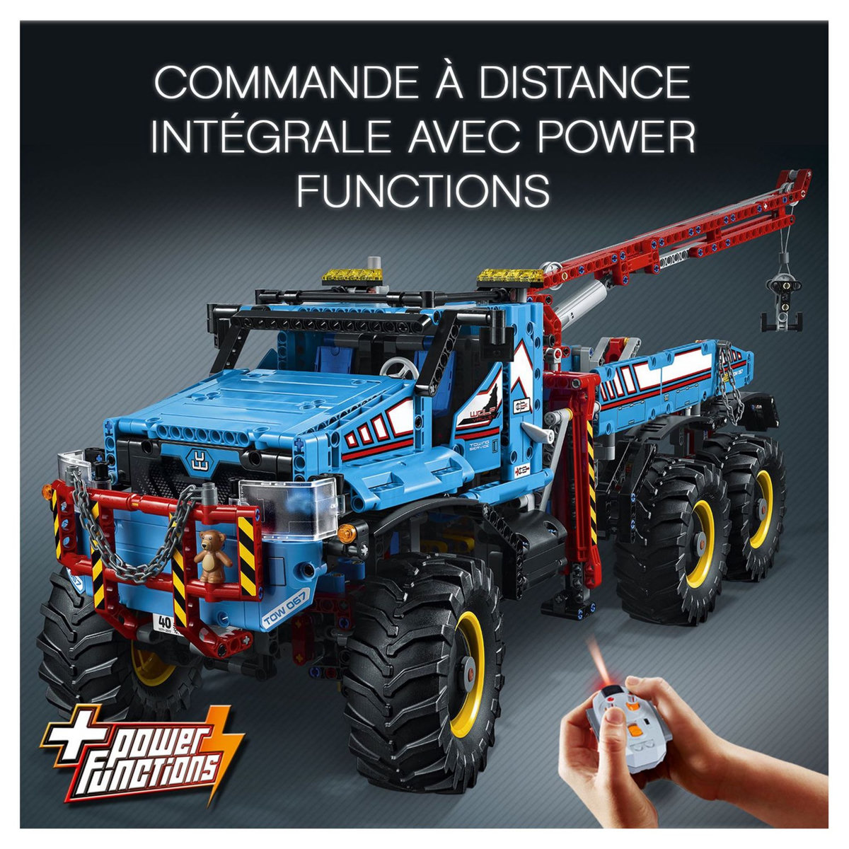 LEGO Technic 42070 - La dépanneuse tout-terrain 6x6
