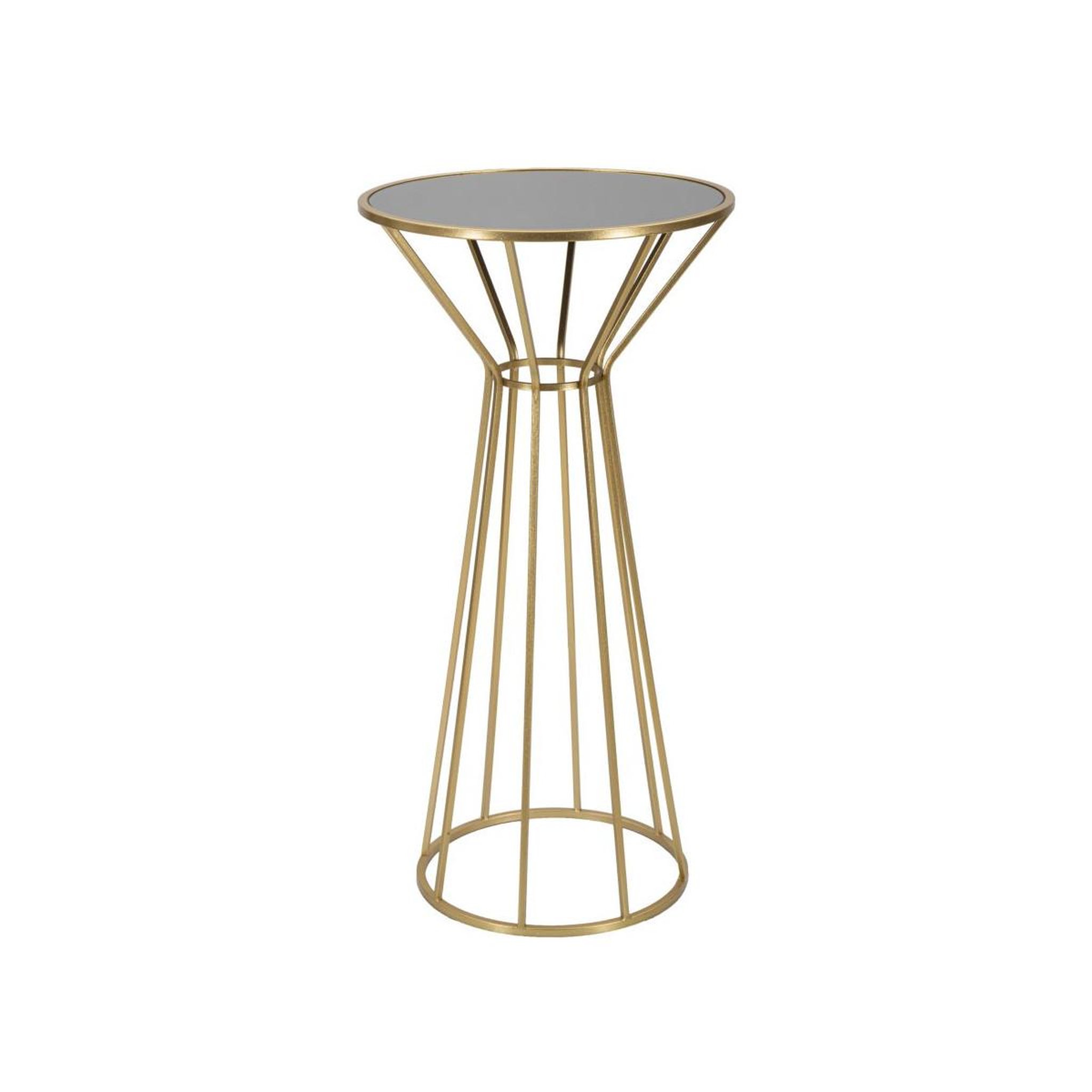 Paris Prix Table d'appoint en métal  simple  100cm or
