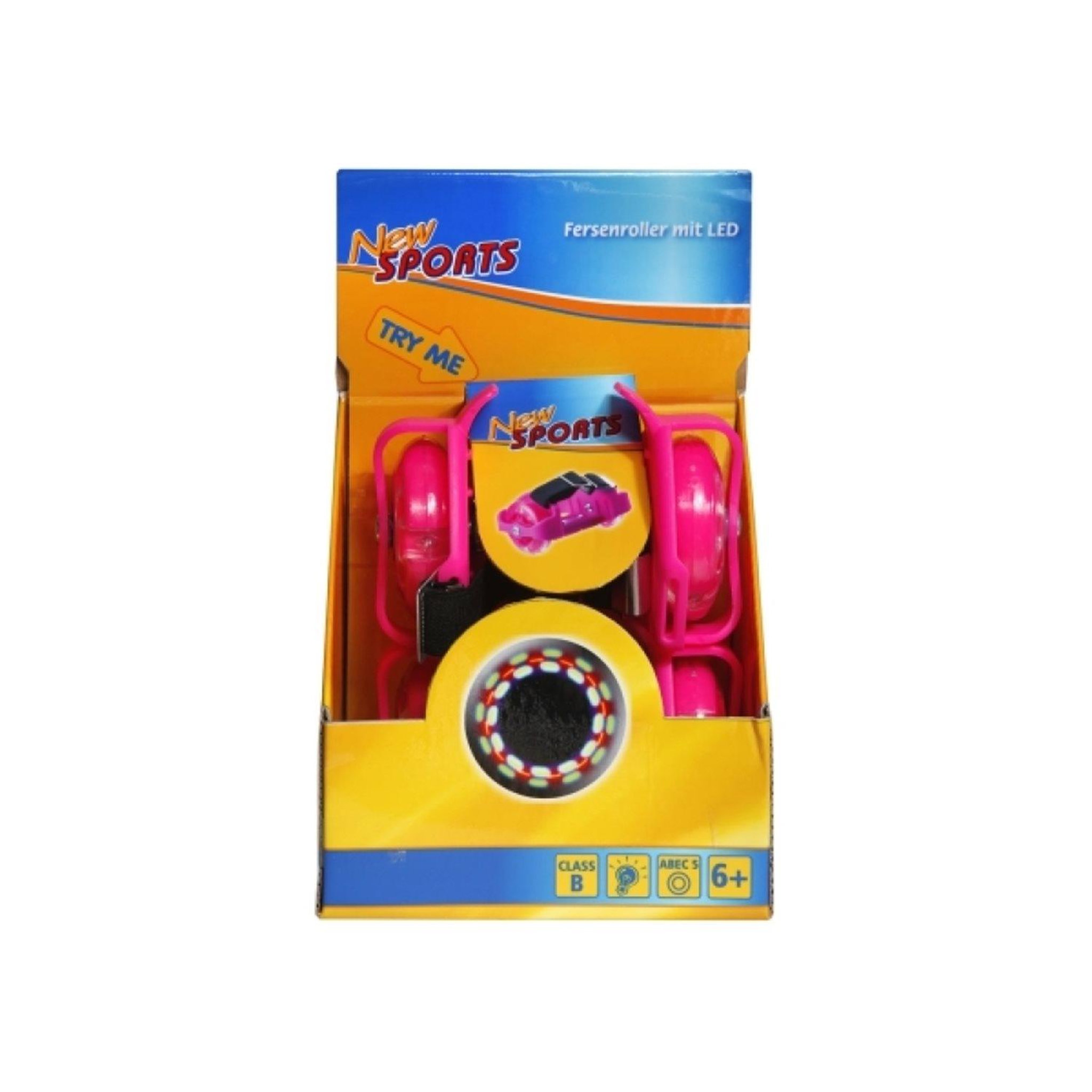 VEDES Patins á roulettes de Talon Rose LED
