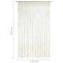 Voir la diapositive 5 : VIDAXL Rideau en macrame 140x240 cm Coton