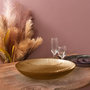 Voir la diapositive 2 : Paris Prix Saladier de Cuisine en Verre  Royal  30cm Or