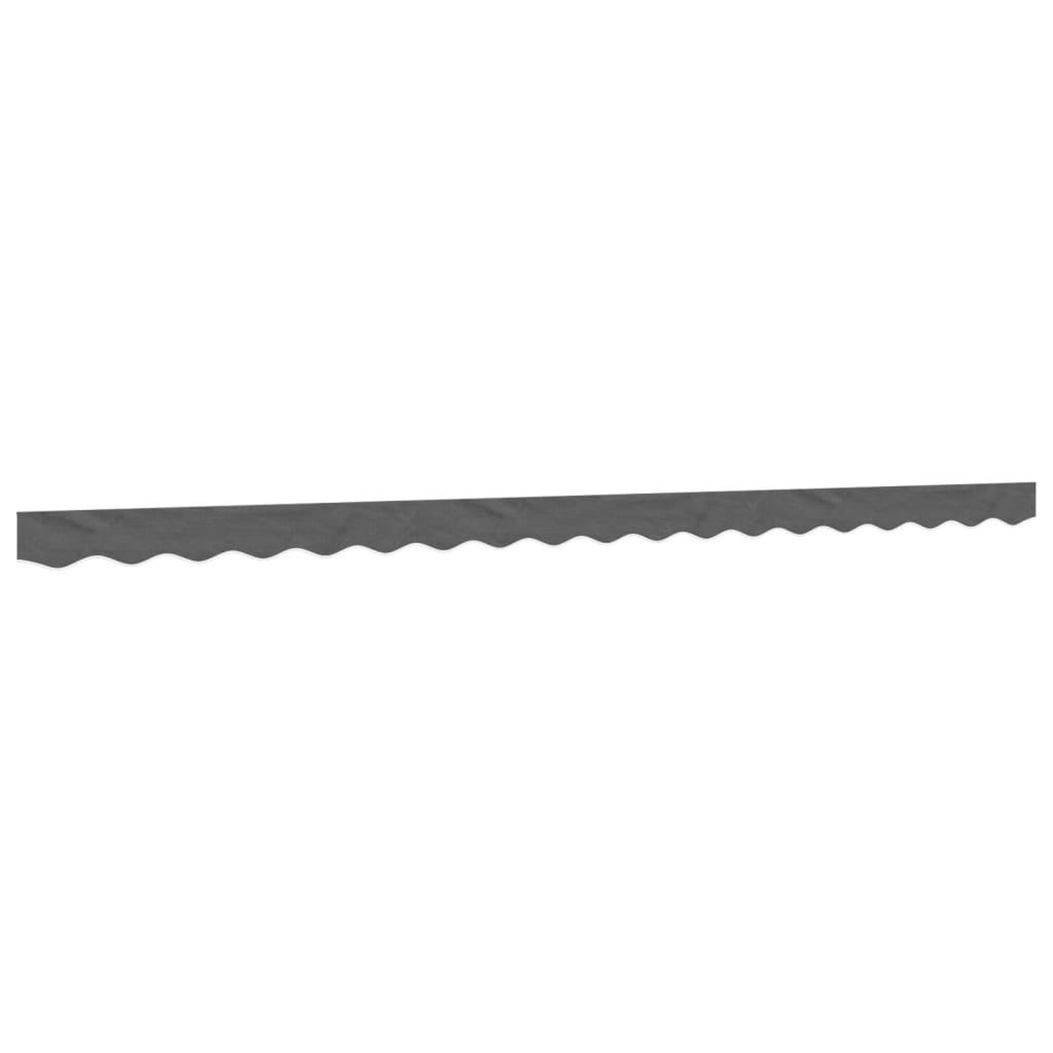 Voir la diapositive 2 : VIDAXL Tissu de remplacement de cantonniere d'auvent rayure anthracite
