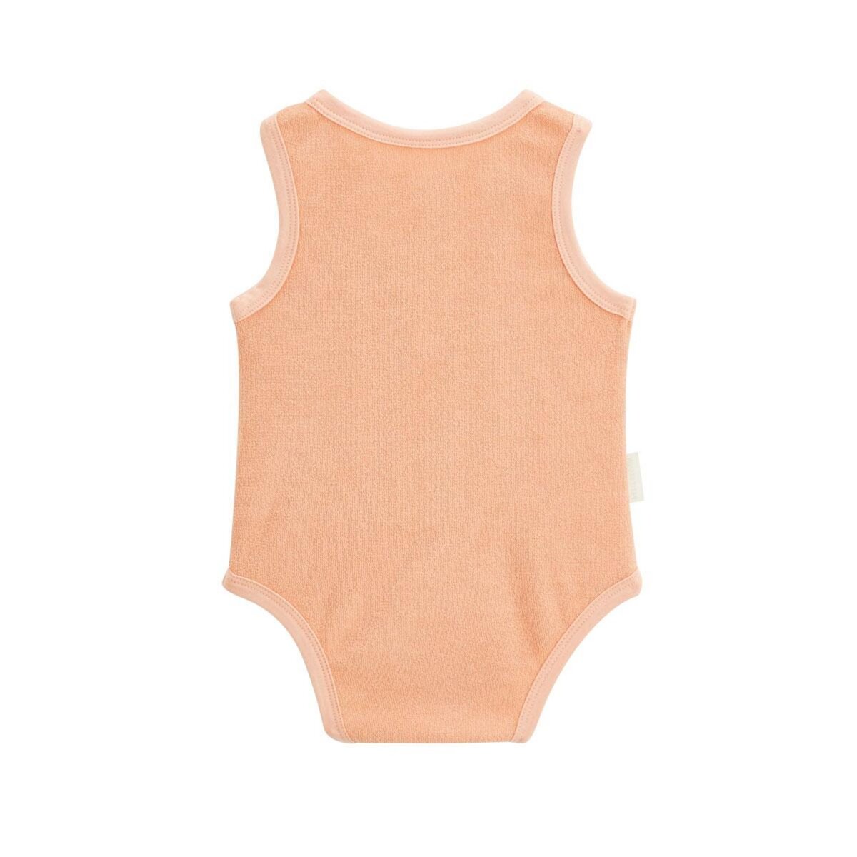 Petit Béguin Lot de 2 bodies bébé à bretelles en éponge Bahamas