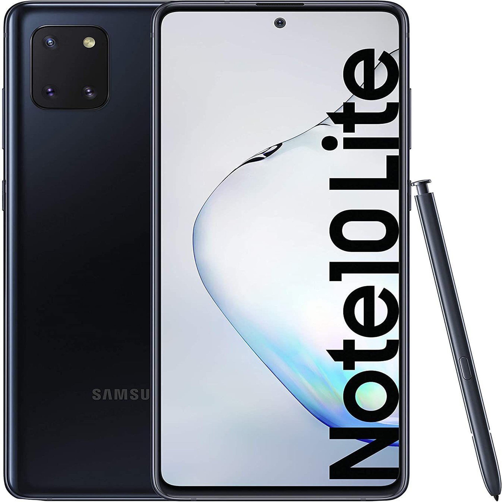 Voir la diapositive 1 : Samsung Galaxy Note 10 Lite (Dual Sim) Reconditionné 128 Go - Grade A - Noir Cosmos
