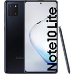 Samsung Galaxy Note 10 Lite (Dual Sim) Reconditionné 128 Go - Grade A - Noir Cosmos