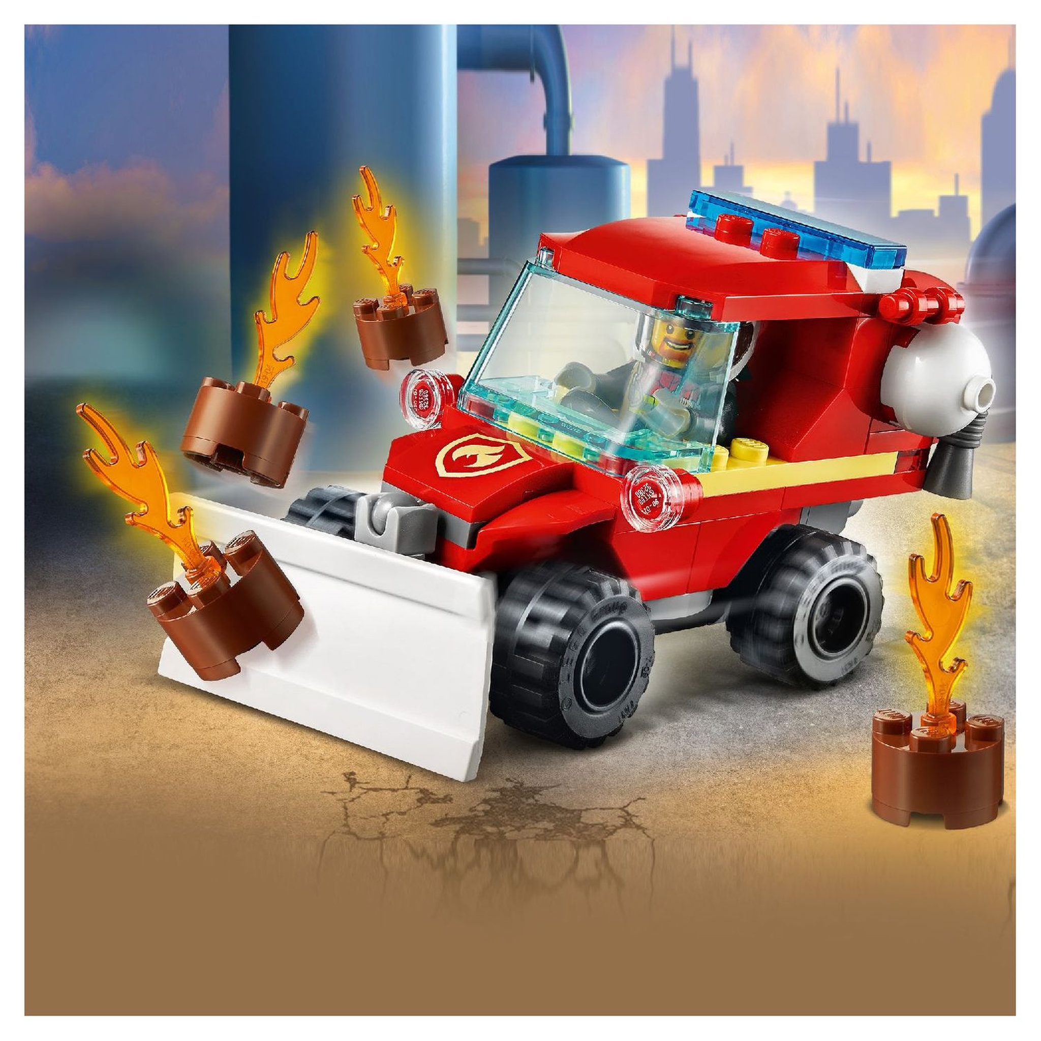 Voir la diapositive 6 : LEGO City 60279 Le camion des pompiers
