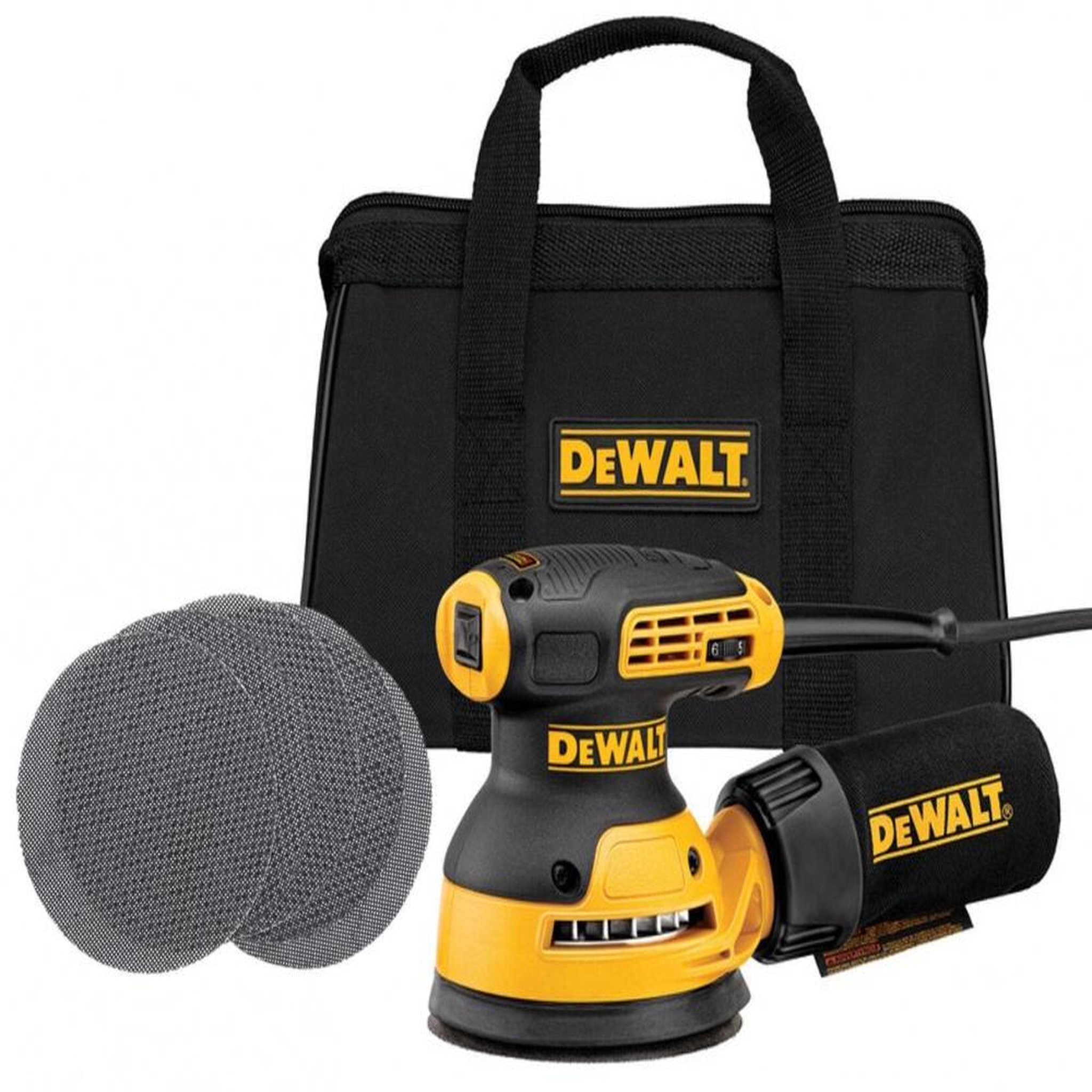 Dewalt Ponceuse excentrique filaire dewalt dwe6423b-qs, 280 w