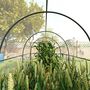 Voir la diapositive 5 : OUTSUNNY Serre tunnel serre à tomates surface sol 6 m² 3L x 2l x 2H m