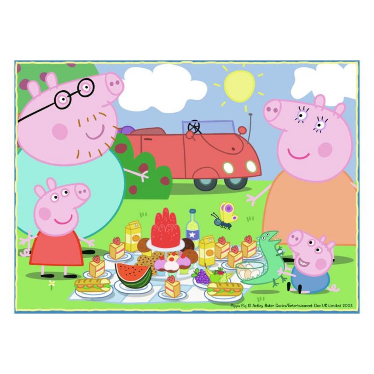 RAVENSBURGER Ravensburger - Jigsaw puzzle Peppa Pig 4in1, 24 pcs. 69583