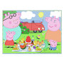 Voir la diapositive 3 : RAVENSBURGER Ravensburger - Jigsaw puzzle Peppa Pig 4in1, 24 pcs. 69583