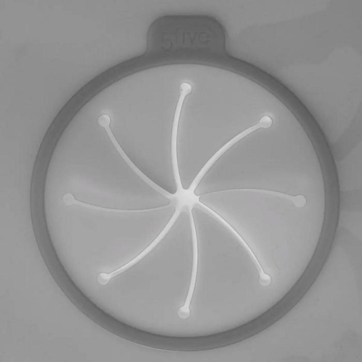 FIVE Couvercle Anti-Éclaboussure  Silicone  35cm Gris