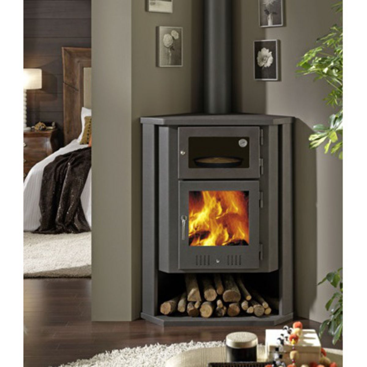 PANADERO Poêle à bois Coimbra - 14 kW