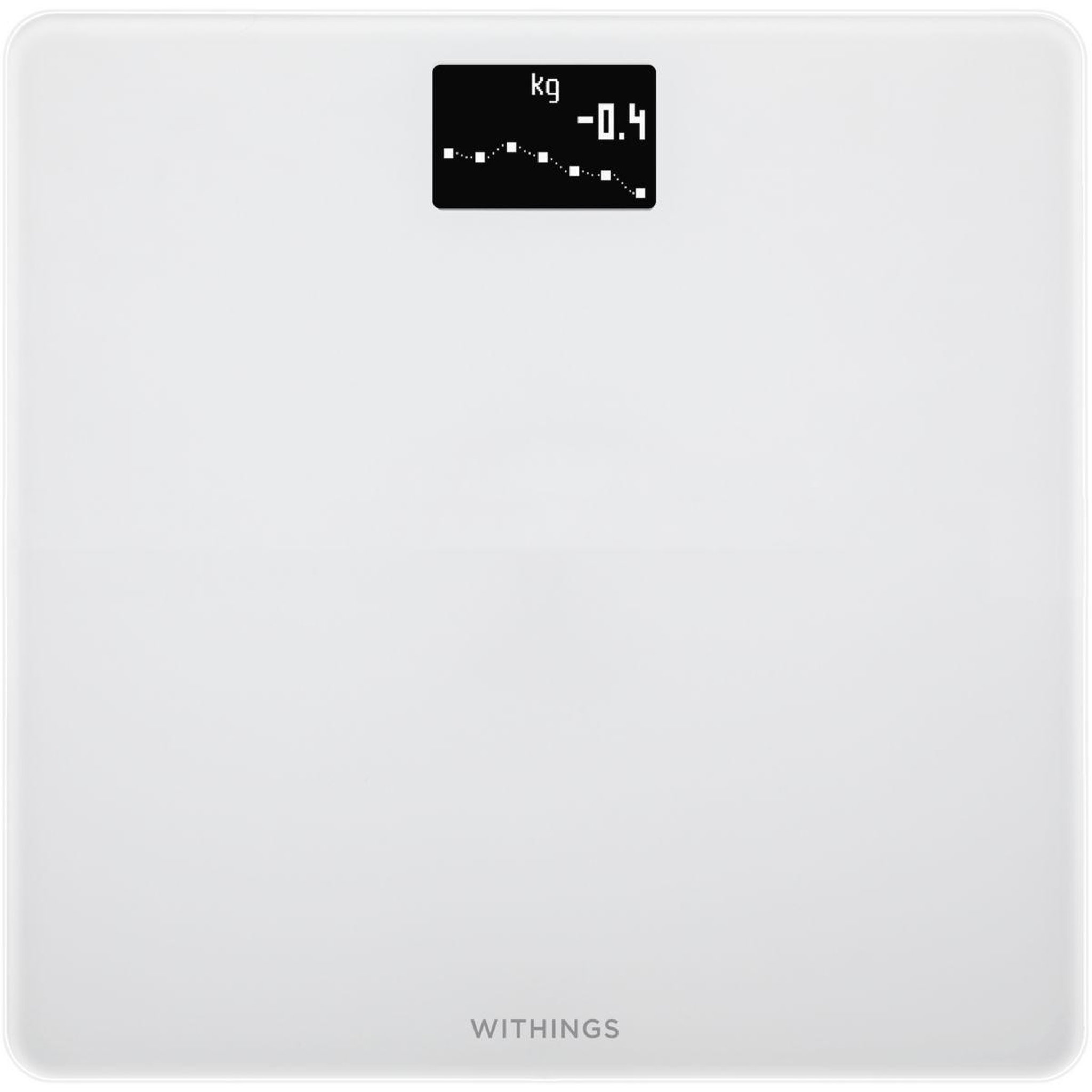 Voir la diapositive 2 : WITHINGS Pèse personne connecté body blanc