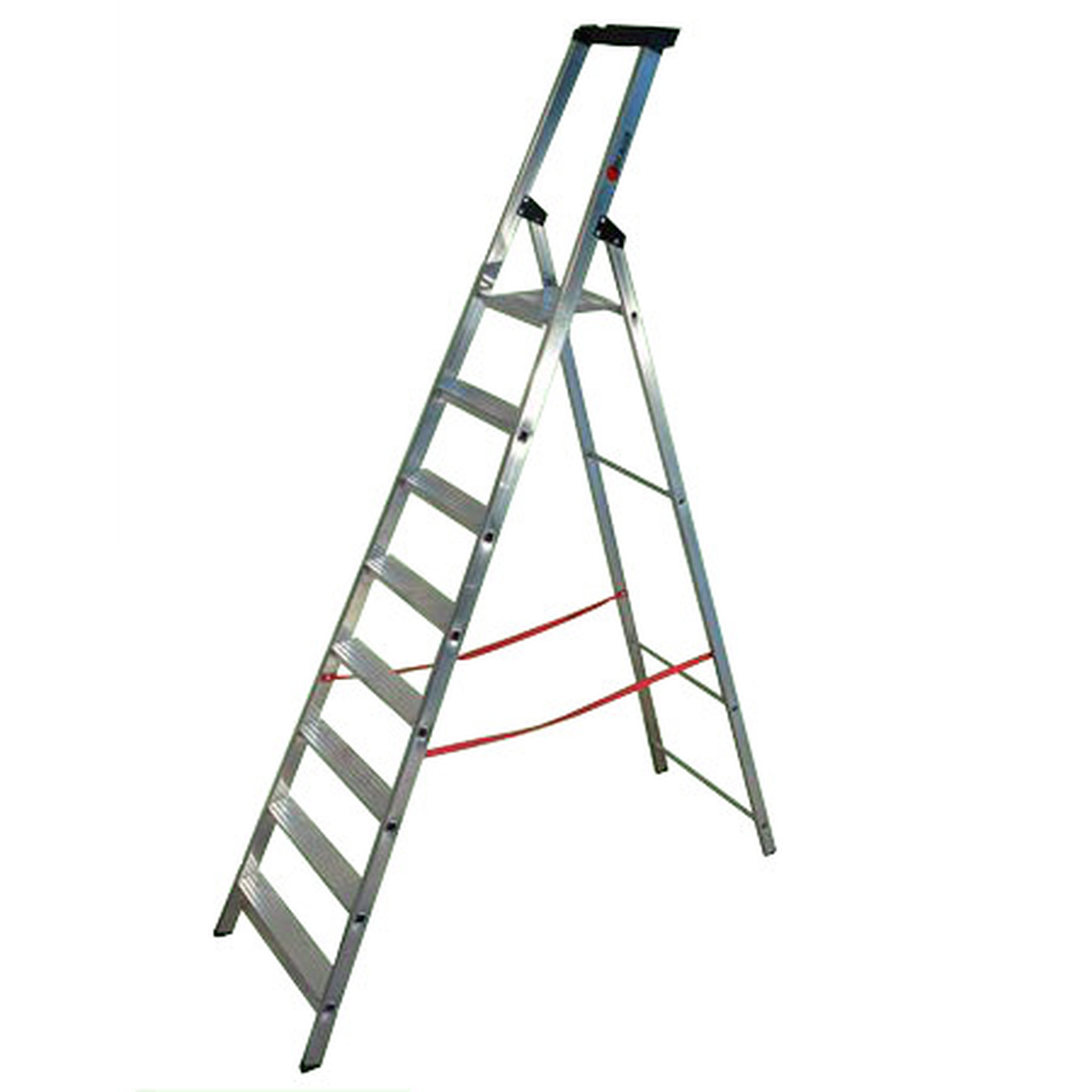 Voir la diapositive 1 : ESCALUX Escabeau Escanorm 8 marches - 3m68