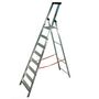 Voir la diapositive 1 : ESCALUX Escabeau Escanorm 8 marches - 3m68
