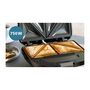 Voir la diapositive 2 : Philips Appareil a croque-monsieur - PHILIPS - HD2331/90 - 750 W - Plaques triangulaires - Noir