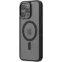 Qdos Coque bumper iPhone 15 Pro Max MagSafe Hybrid Noir