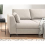 Voir la diapositive 5 : LISA DESIGN Tala - canapé d'angle droit - convertible avec coffre - 4 places - en tissu