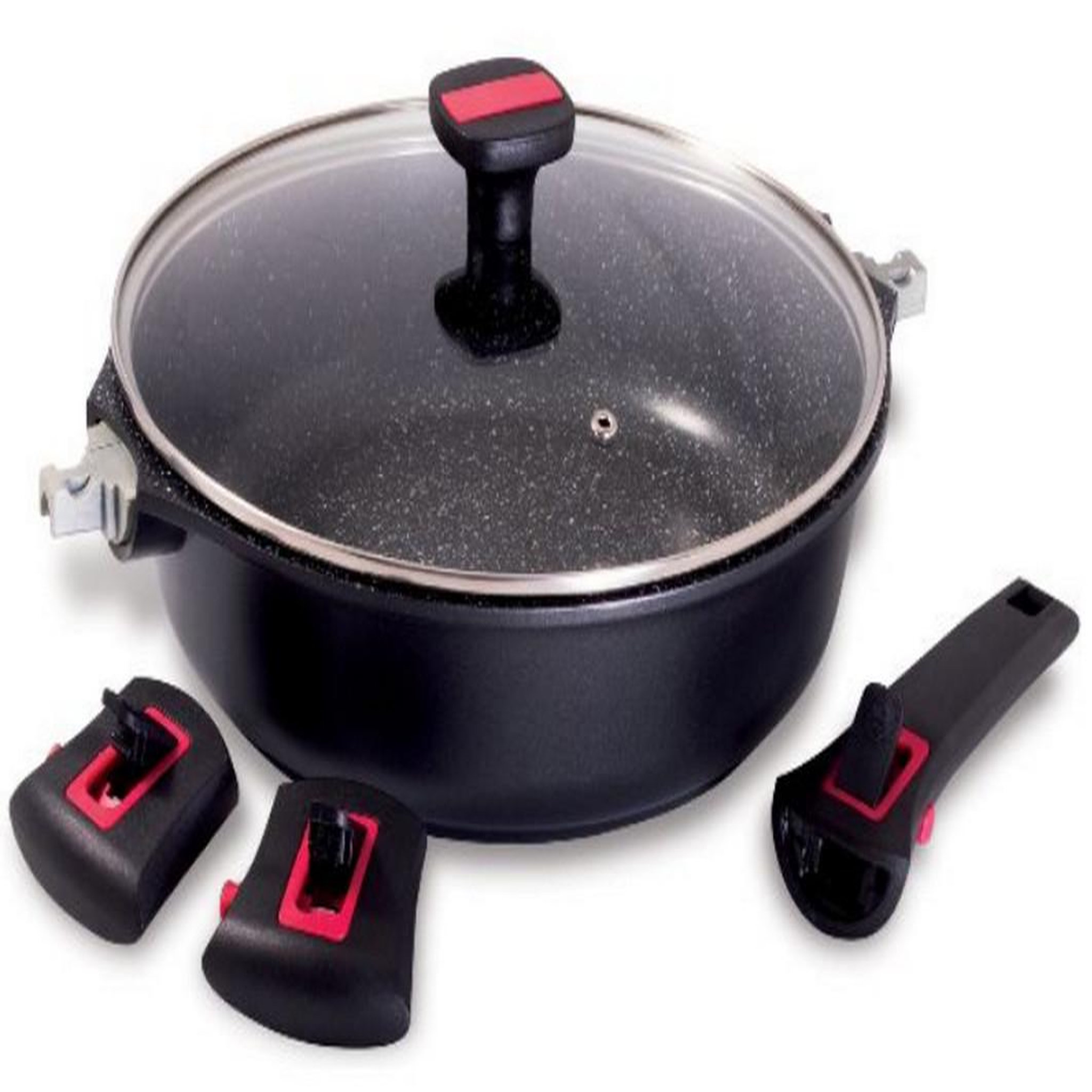 Voir la diapositive 2 : BAUMALU Sauteuse anti-adhésive 28cm + couvercle - 383604